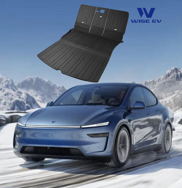 Tesla NEW Model Y 2025 TPE All-Weather Trunk Mats with Back Seat Cover 1PC