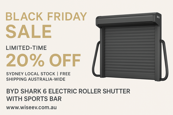 [Sydney Local Stock] Electric Roller Lid with Sports Bar For BYD SHARK 6