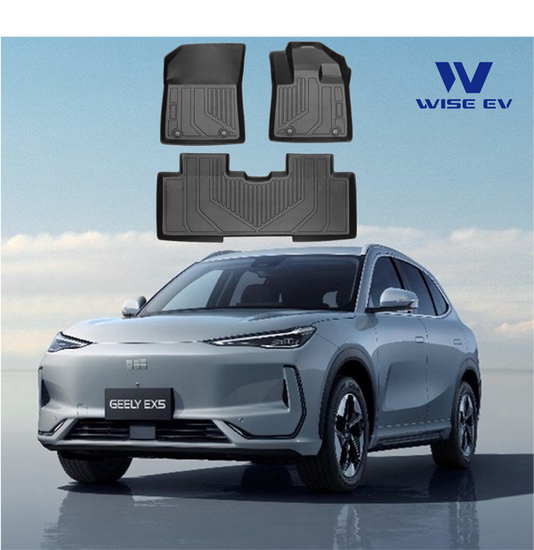 [Sydney Local Stock] Geely EX5 All-Weather TPE Car Floor Mats 3PCS Set
