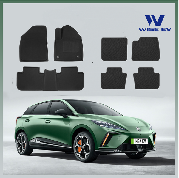 MG MG4 XPE & Carpet Double-Layer All-Weather Floor Mats 6PCS Set